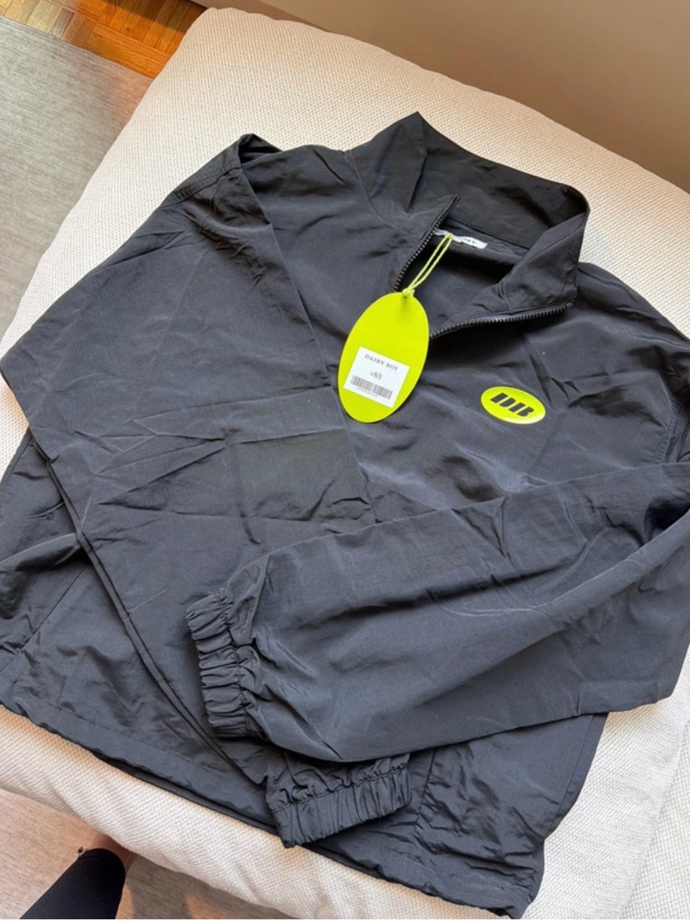 Dairy Boy windbreaker NWT